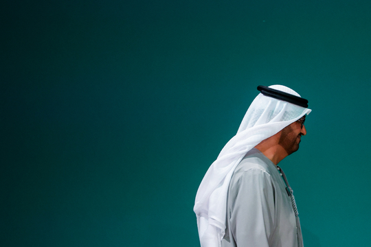 Voorzitter van COP28 en topman van staatsoliebedrijf Adnoc Sultan Ahmed Al Jaber tijdens de VN-Klimaatconferentie in Dubai, 2023.