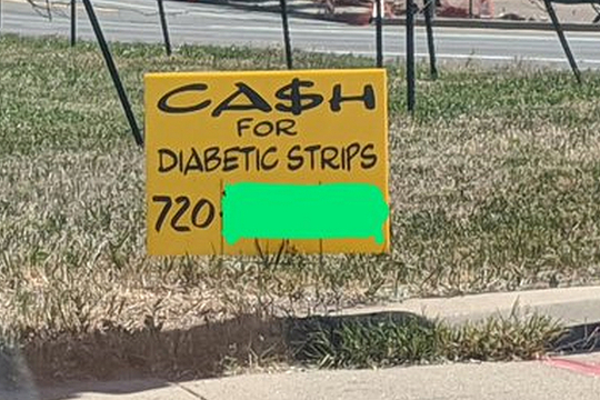 diabetic strip
