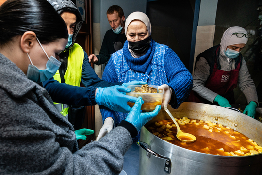 voedselbedeling Brussel ramadan