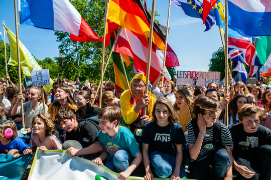 2nd Global Climate Strike For Future in Brussels, Belgium - 24 May 2019