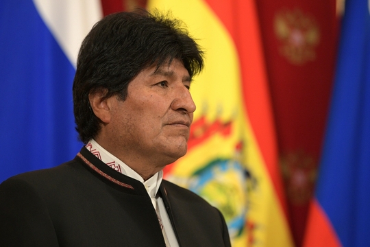 De afgetreden Boliviaanse president Evo Morales (Foto: CC BY 4.0 Kremlin)