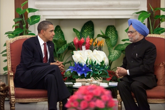VS-president Barack Obama en de Indische eerste minister Manmohan Singh (Foto: Pete Souza, White House)