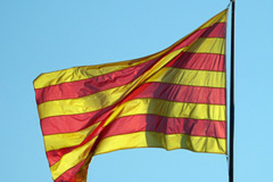 Een referendum over de onafhankelijkheid van Catalonië. Veel gedoe voor niets, vindt Tom Lievens (Foto Pasaro)