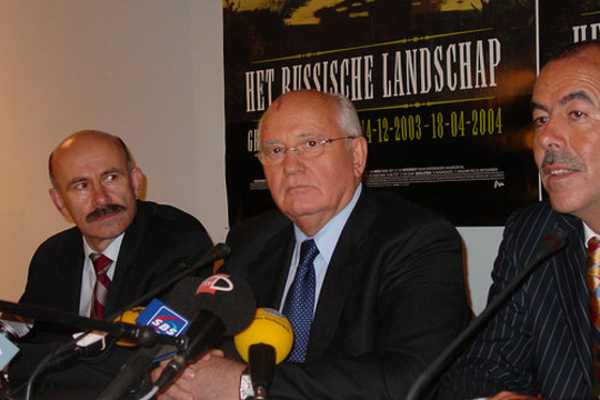 Voormalig Sovjetleider Michail Gorbatsjov werd het gezicht van Glasnost en Perestrojka (Foto Erwin Boogert)
