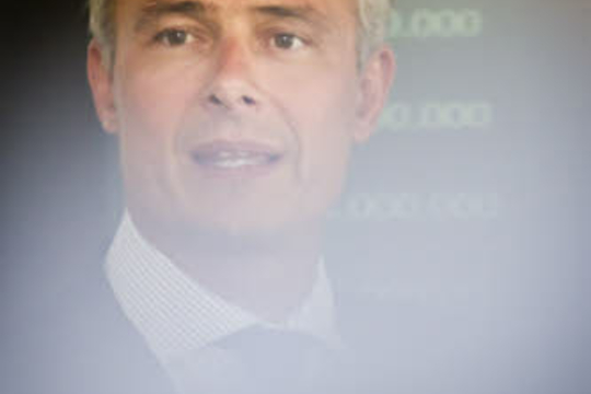 Christian Van Thillo, CEO van De Persgroep (Foto Geoffroy Van der Hasselt - Reporters)