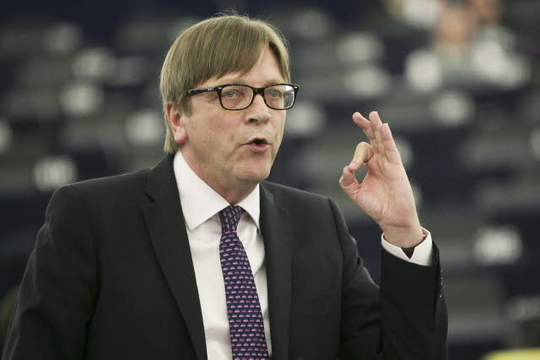 Guy Verhofstadt (Foto Europees parlement)