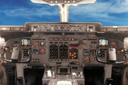 De cockpit van een Avro jet (foto: BAE Systems)