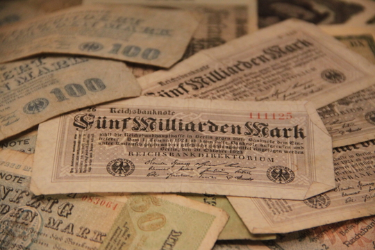 Hyperinflatie Reichsmark - Weimar Republiek