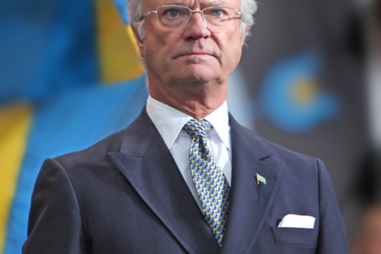 Is de Zweedse koning Carl Gustaf het voorbeeld? (foto: Wikipedia)