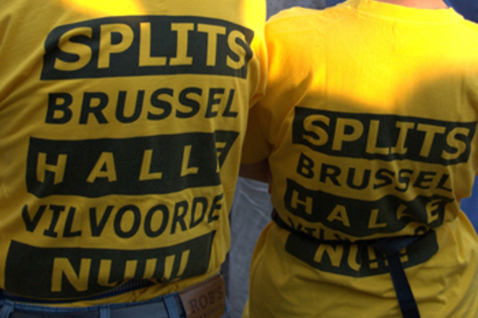 De splitsing van B-H-V werd doorgevoerd zonder de Vlaams-nationalistische partijen. (Foto RV)