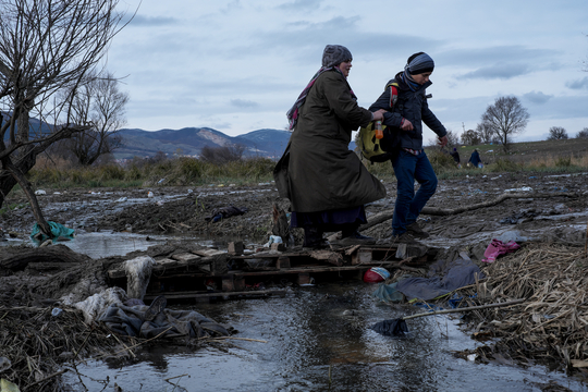 Syrische vluchtelingen in Macedonië (2015, © UNICEF)