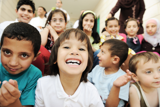 Themafoto, deze kinderen zijn geen minderjarige asielzoekers in België (Foto: (c) Zurijeta / Shutterstock)
