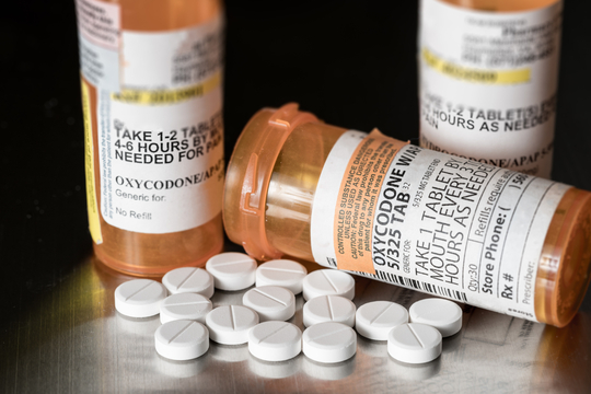 Themafoto van oxycodone-geneesmiddelen (Foto: Shutterstock (c) Steve Heap)