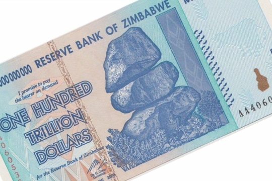 Zimbabwe banknote 3