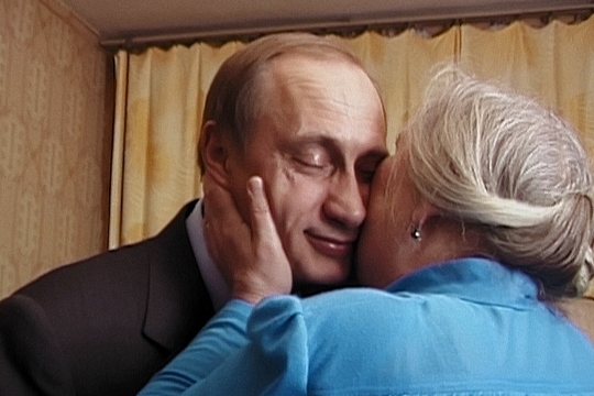 Poetin ontmoet ex-lerares (Foto (c) Vital Mansky)