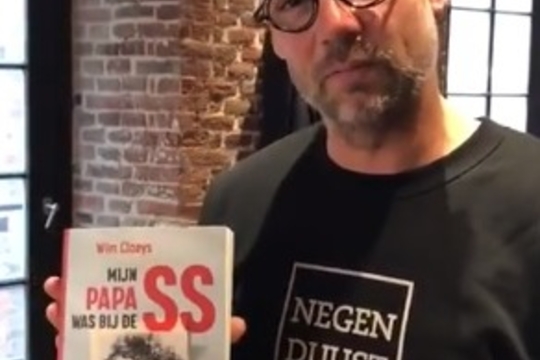 Wim Claeys stelt zijn boek 'Mijn papa was bij de SS voor'