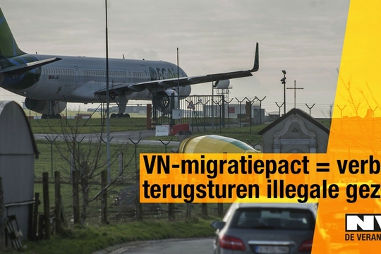 Screenshot van foto op N-VA campagnesite migratiepact