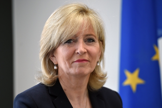 Europese Ombudsman Emily O'Reilly (Foto Belga (c) Frederick Florin/ AFP)