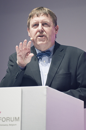 Siegfried Bracke lors d'une intervention dans le cadre du Creative World Forum. (Photo: FlandersDC/ novembre 2008/ Flickr-CC)