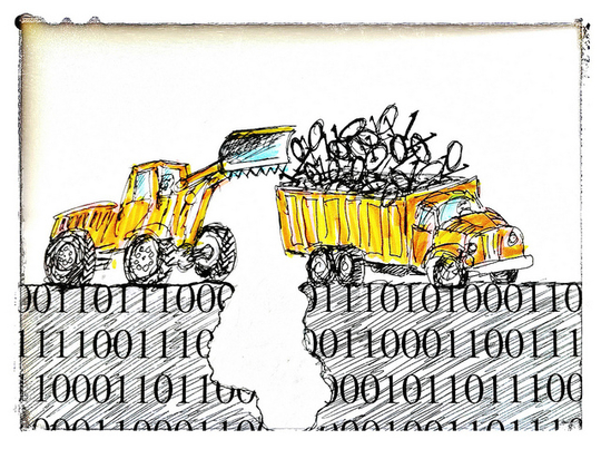 La récolte de données numériques (Photo: Peter Patau/ Avril 2013/ Flickr-CC)