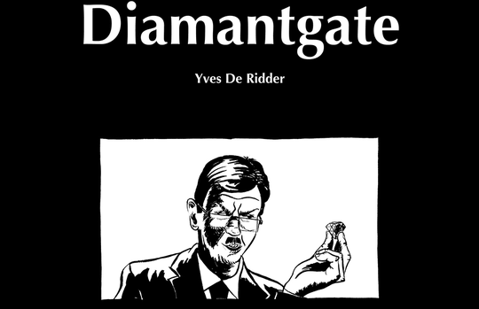 Vorig jaar bewerkte Yves De Ridder 'diamantgate' tot een strip.