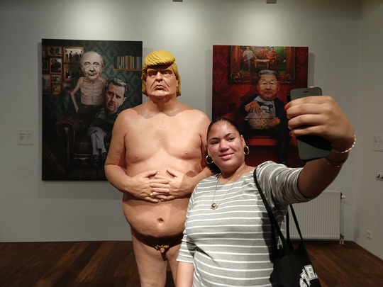 Mythische mannelijkheid, Trump Foto (c) Power of Art House