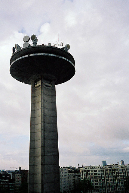 VRT-toren (Foto Pieter Baert)